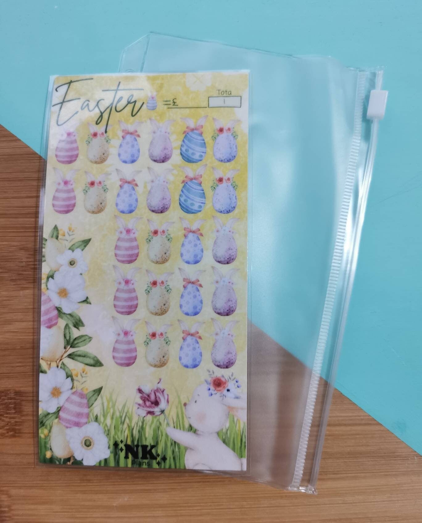 Easter savings. Easter savings challenge. savings tracker, budgeting. A6 savings challenge.